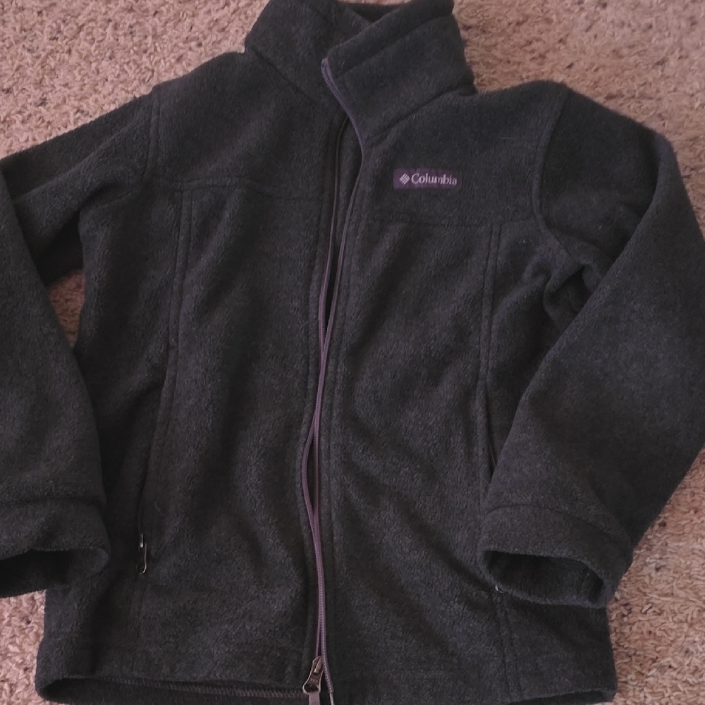 Columbia Dark Gray Fleece Jacket
